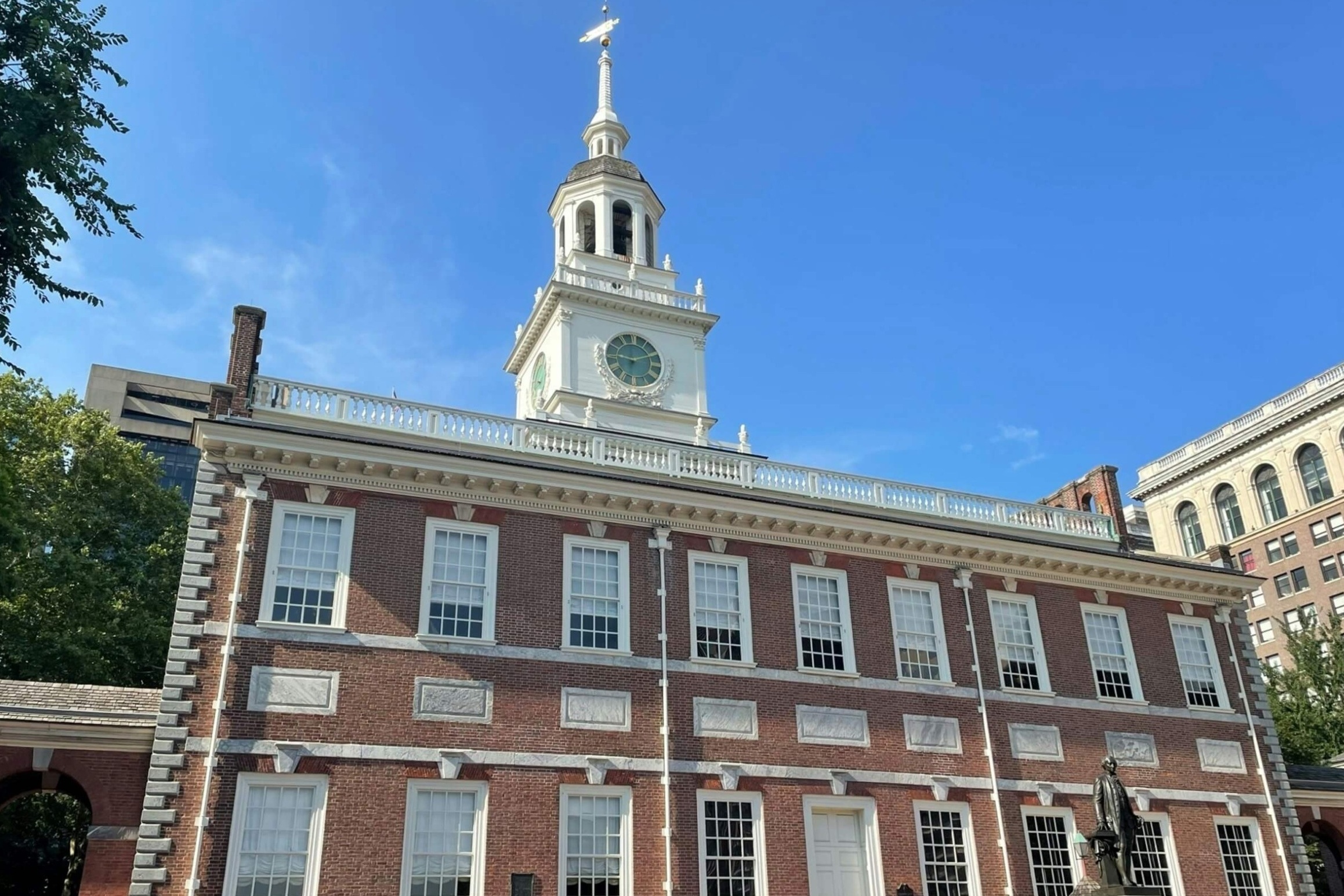 Independence Park in Philadelphia, PA